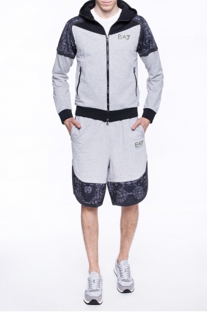 Hooded sweatshirt with logo, zdjęcie 2 Hooded sweatshirt with logo od EA7 Emporio Armani